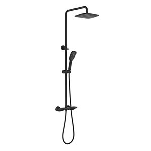 CASAINC Matte Black Finish Shower System