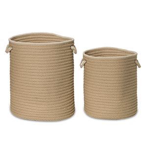 Colonial Mills Boat House 15-in x 15-in x 18-in Natural Hamper