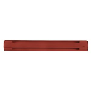 Stelpro Brava Red 47.5-in 240-Volt 1000-Watt Standard Electric Baseboard Heater
