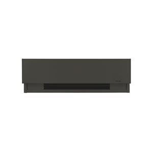 Stelpro Prima Charcoal Grey 22.25-in 240-Volt 500-Watt Standard Electric Baseboard Heater