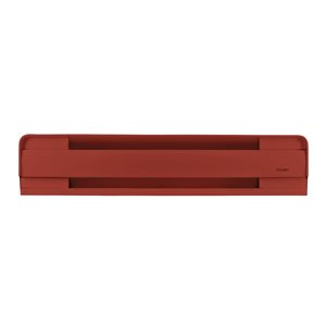 Plinthe chauffante électrique standard Brava par Stelpro de 27,88 po, 240 V et 500 W, rouge