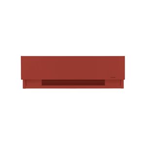 Plinthe chauffante électrique standard Prima par Stelpro de 22,25 po, 240 V et 500 W, rouge