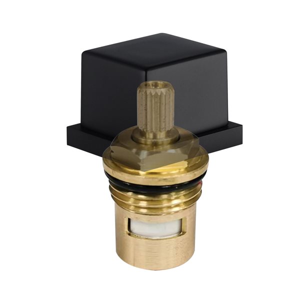 Casainc Matte Black 16-in 3-Handle Widespread Bathroom Sink Faucet