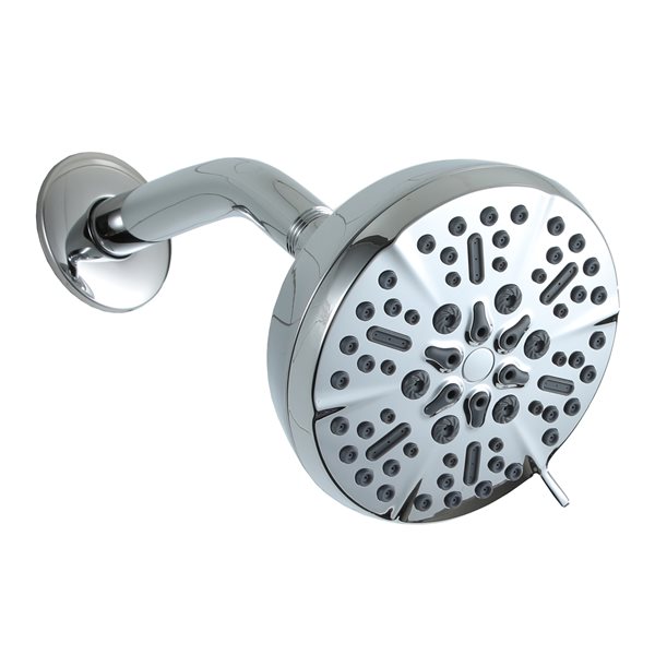 Image of Casainc | Chrome 5-Spray Rain Shower Head 1.75-Gpm (6.6-Lpm) | Rona