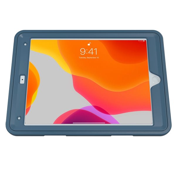 CTA Digital Protective Case with 360-degree Rotatable Grip Kickstand - Blue