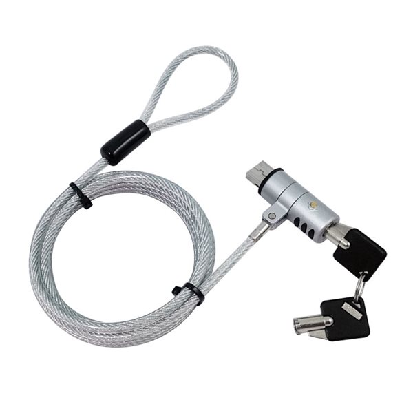 CTA DIGITAL CTA Silver Digital 59-in Keyed Cable Lock CELT-PL | RONA