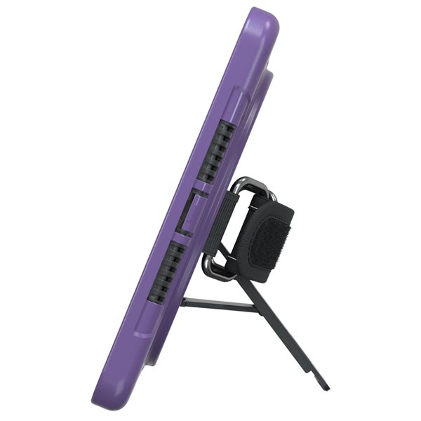 CTA Digital Protective Case with  360-degree Rotatable Grip Kickstand - Purple