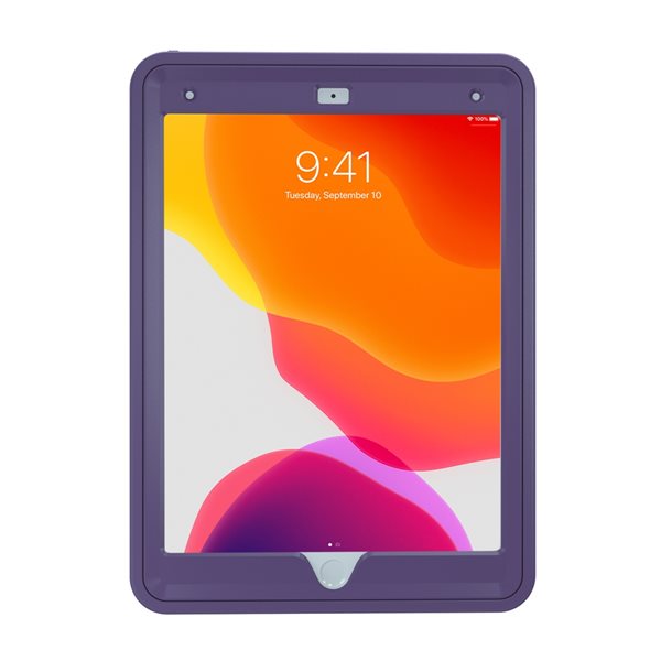 CTA Digital Protective Case with  360-degree Rotatable Grip Kickstand - Purple