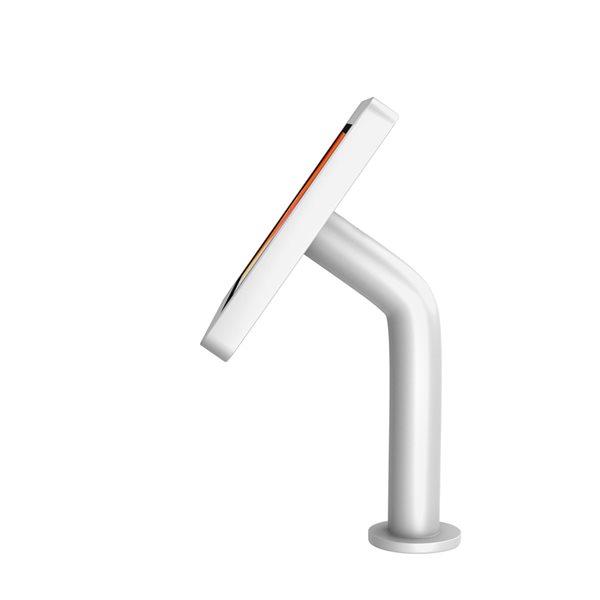 CTA Digital Paragon Enclosure with Curved Neck for iPad - White