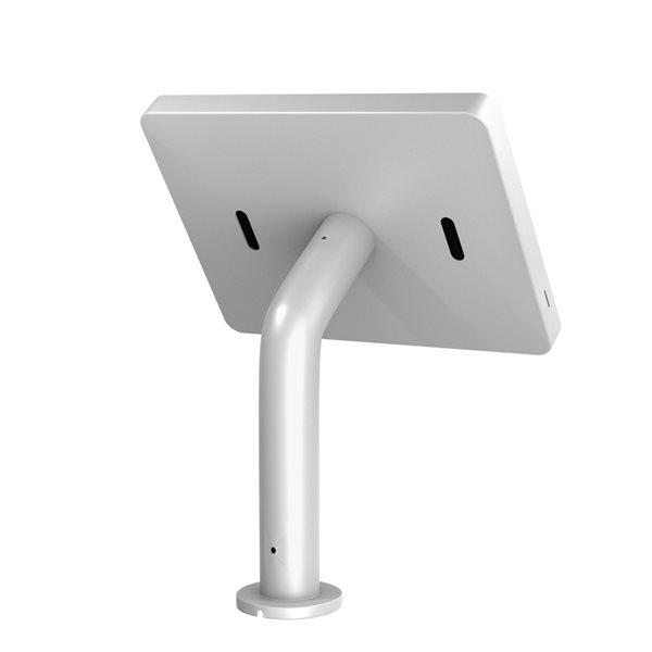 CTA Digital Paragon Enclosure with Curved Neck for iPad - White