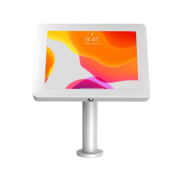 CTA Digital Paragon Enclosure with Curved Neck for iPad - White