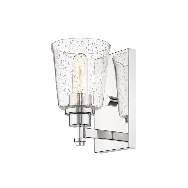 Z-Lite Bohin 5-in W 1-Light Chrome Transitional Wall Sconce