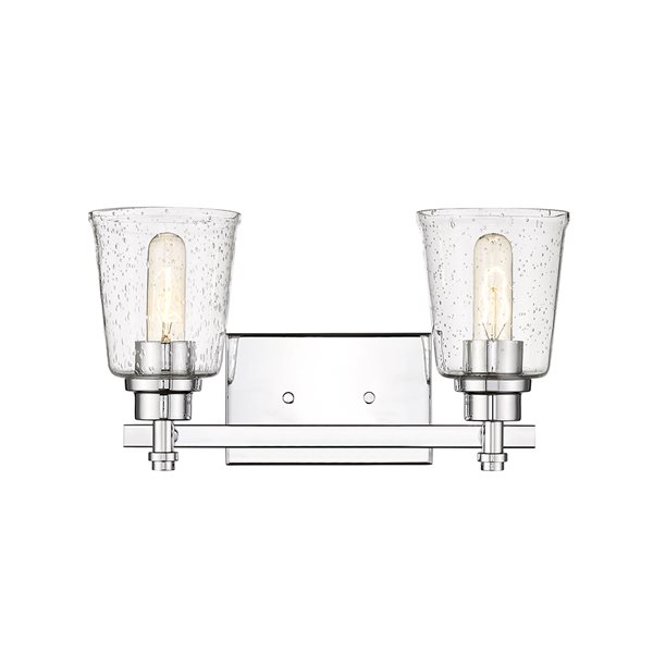 Z-Lite Bohin 2-Light Chrome Transitional Vanity Light