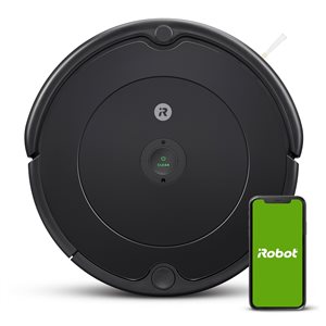 Robot aspirateur gris anthracite Roomba 694 par iRobot avec connectivité Wi-Fi