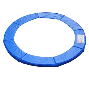 Coussin de sécurité pour trampoline HomCom bleu de 8 pi