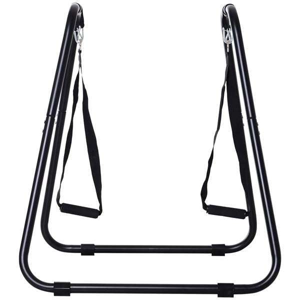 Soozier Black Steel Push Up Bars