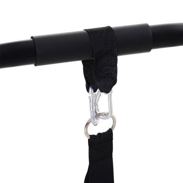 Soozier Black Steel Push Up Bars