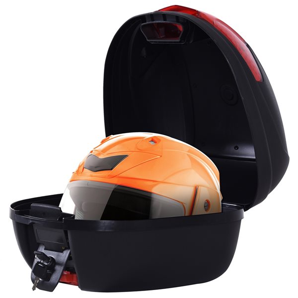 HomCom 30-L Lockable Motorcycle Helmet Case
