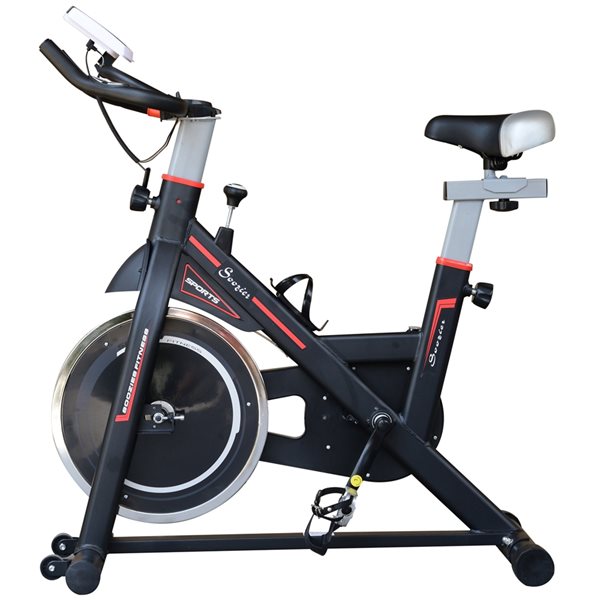 Soozier Black Indoor Cycling Bike