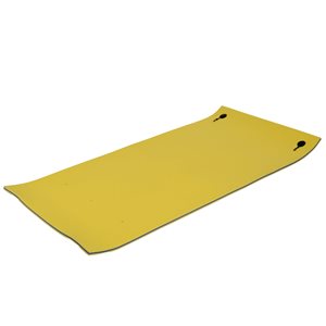 Tapis flottant en mousse jaune par HomCom pour 3 personnes