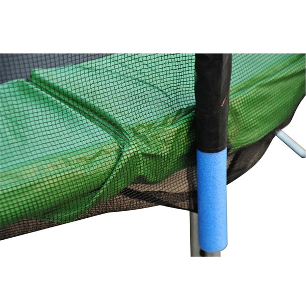 Aosom 12-ft Trampoline Black Trampoline Safety Net