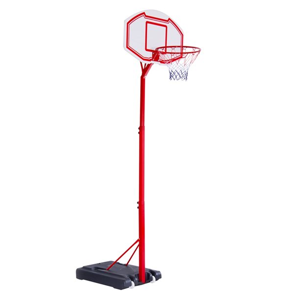 Panier de basketball extérieur Soozier portable et ajustable de 29
