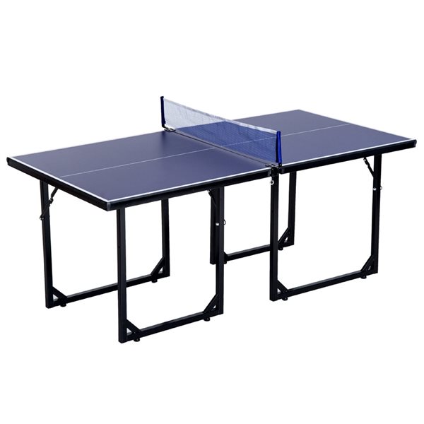 Soozier 36-in Indoor/Outdoor Freestanding Ping Pong Table