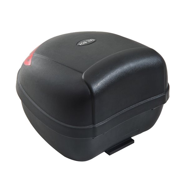 Boîtier verrouillable HomCom de 24 L pour casque de moto