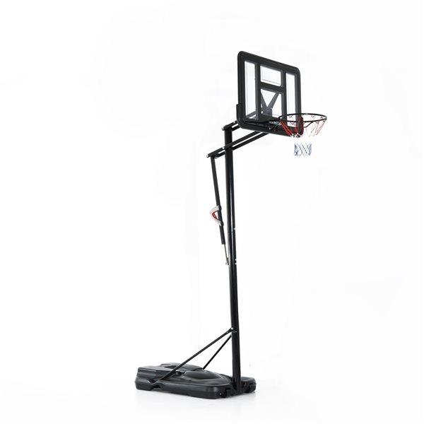 Panier de basketball extérieur Soozier portable ajustable 23,2 po A61-012