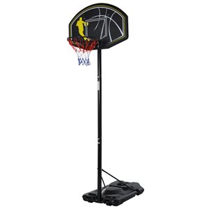 Soozier Outdoor Portable 29.13-in Adjustable Basketball Hoop