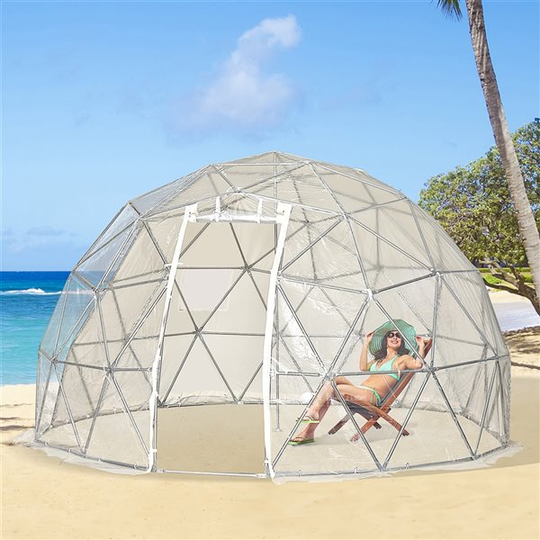 Build a PVC 20-Foot Functional Geodesic Dome