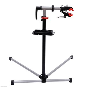 HomCom 1-Bike Stand with Tool Tray