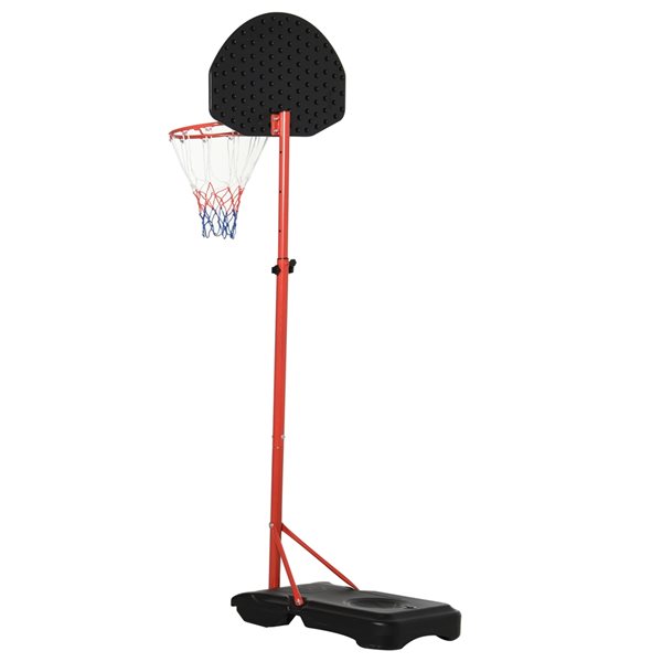 Panier de basketball extérieur Soozier portable ajustable 23,2 po