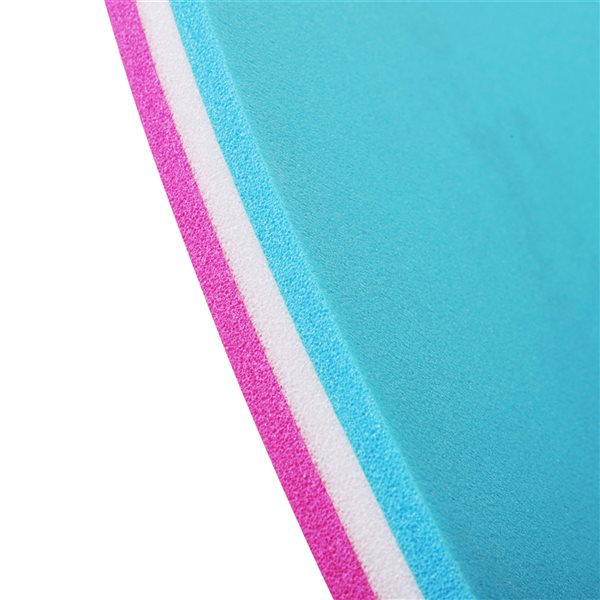 HOMCOM Roll-Up 3-Seat Blue Foam Raft