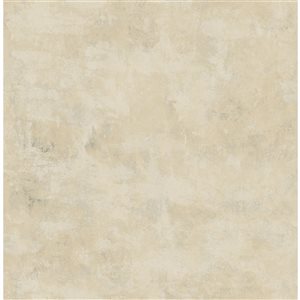 Zio and Sons Non-woven Unpasted Artisan Plaster Natural Neutral Texture Wallpaper