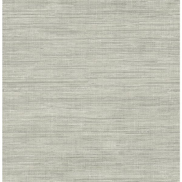 Brewster Non-woven Unpasted Island Grey Faux Grasscloth Wallpaper FD23285 |  RONA