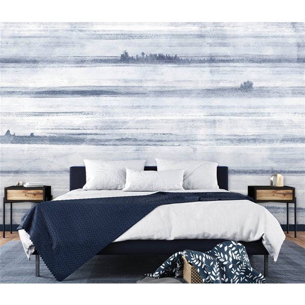 REMIX WALLS by Katie Hunt Jet Set Ocean Blue Wall Mural