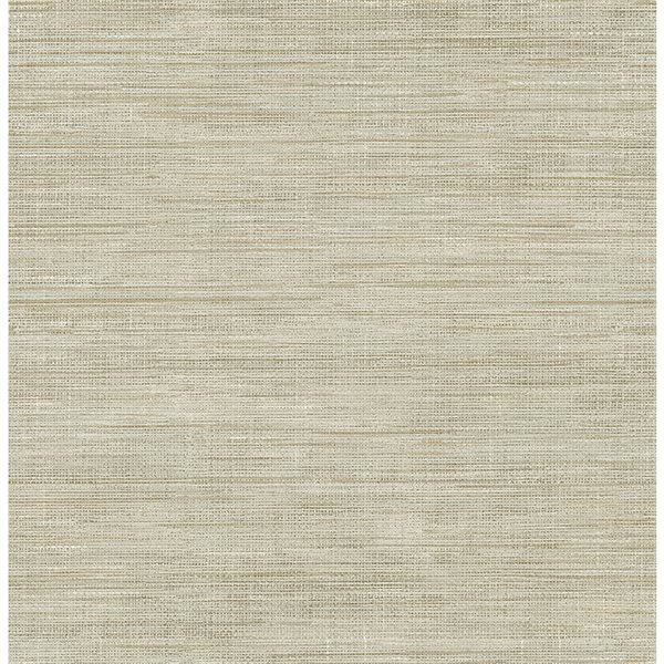 Brewster Non-woven Unpasted Woven Beige Faux Grasscloth Wallpaper