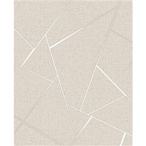 Papier peint Quartz doré en vinyle et non encollé de Fine Decor