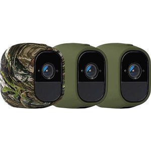 Arlo Green/Camouflage Silicone Camera Skin (3-Pack)