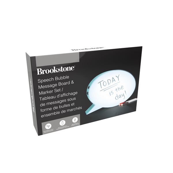 Brookstone 15-in Speech Bubble Message Board