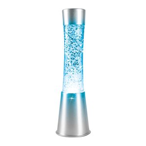 Brookstone 16-in Colour Changing Glitter Lamp with Remote