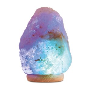 Brookstone 14.5-in Mini LED Colour Changing Himalayan Salt Lamp