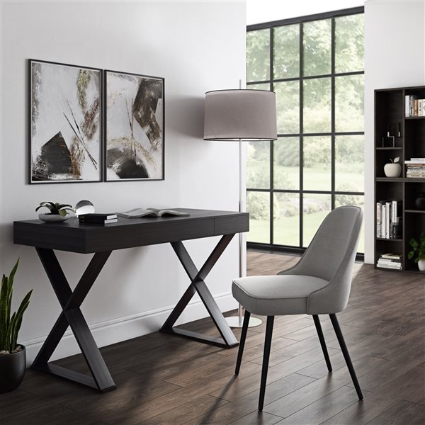 CorLiving Folio 47-in Brown Modern/Contemporary Writing Desk