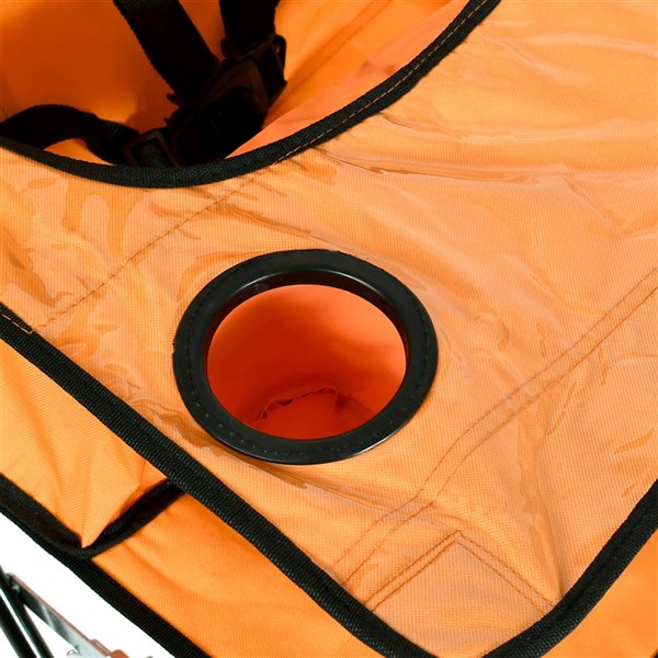 Chaise pliante de camping par Ciao Baby, orange