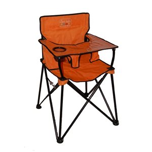 Ciao Baby Orange Folding Camping Chair