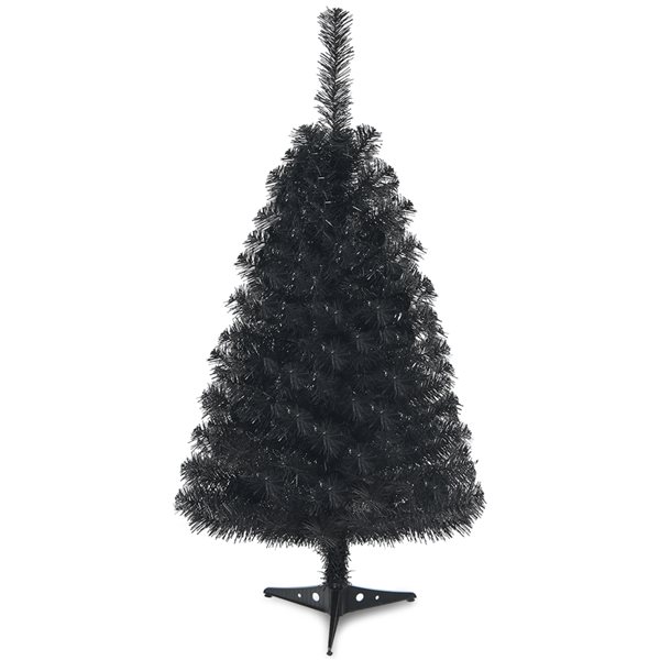 Costway 3-ft Black PVC Artificial Halloween Tree CM22790BK | RONA