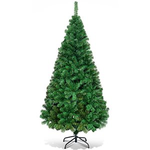 Costway 5-ft Green Artificial Christmas Tree with Stand