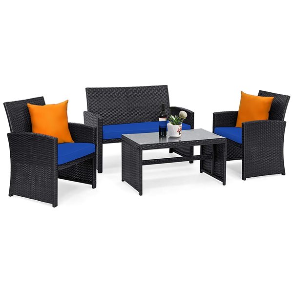 Costway 4 clearance piece patio set