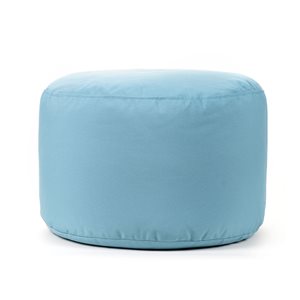 Gouchee Home Soleil Modern Oceania Synthetic Round Ottoman